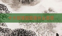 十大管理题型是什么意思