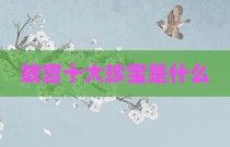 故宫十大珍宝是什么