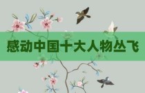 感动中国十大人物丛飞