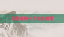 恋爱循环十大配音明星