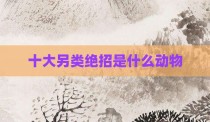 十大另类绝招是什么动物