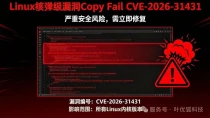 Linux 集体“沦陷” CVE-2026-31431（Copy Fail）漏洞深度分析
