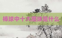 棒球中十大魔球是什么