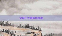 全网十大男声优是谁