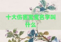 十大伤害宝宝名字叫什么
