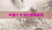 中国十大飞行金刚电影