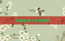 玖玺台是十大豪宅吗