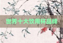 世界十大饮用杯品牌