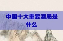 中国十大重要酒局是什么