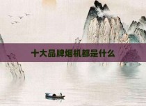 十大品牌烟机都是什么