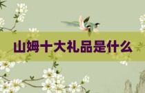 山姆十大礼品是什么