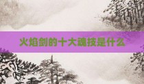 火焰剑的十大魂技是什么