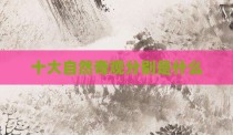 十大自然奇观分别是什么