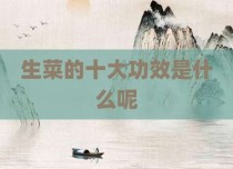 生菜的十大功效是什么呢