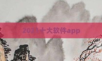 2021十大软件app