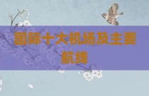 国际十大机场及主要航线