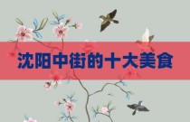 沈阳中街的十大美食