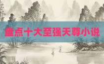 盘点十大至强天尊小说