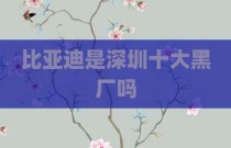 比亚迪是深圳十大黑厂吗