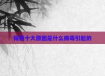 得癌十大原因是什么病毒引起的