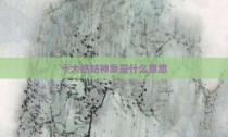 十大姑姑神象是什么意思