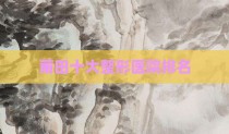 莆田十大整形医院排名