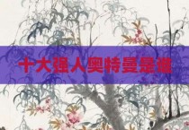 十大强人奥特曼是谁