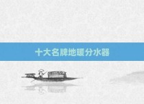 十大名牌地暖分水器