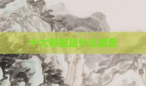 十大帮规是什么意思