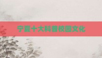 宁夏十大科普校园文化