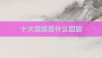 十大国旗是什么国旗