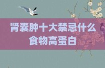 肾囊肿十大禁忌什么食物高蛋白