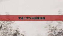 大连十大少年篮球培训
