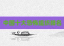 中国十大恐怖组织排名