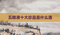 五粮液十大珍品是什么酒