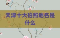 天津十大拍照地名是什么