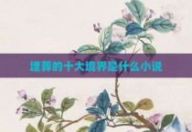 埋葬的十大境界是什么小说