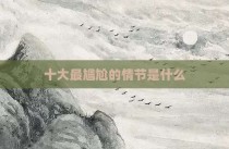 十大最尴尬的情节是什么