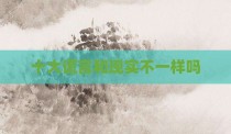 十大谎言和现实不一样吗