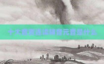 十大音变连读辅音元音是什么