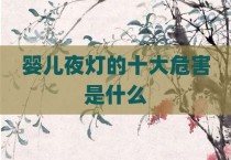 婴儿夜灯的十大危害是什么