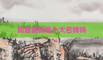如意瓷砖是十大名牌吗
