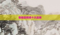 智能后视镜十大品牌