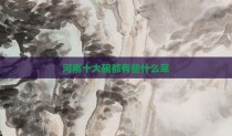 河南十大碗都有些什么菜