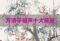 方清平相声十大笑星