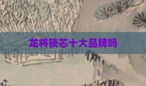 龙将锁芯十大品牌吗