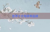 世界十大电钢琴品牌