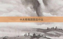 十大有毒蔬菜是什么