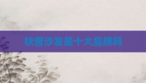 狄普沙发是十大品牌吗