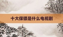 十大保镖是什么电视剧